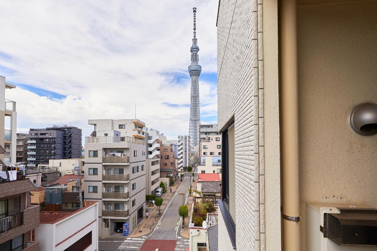 Skytree View Kinshicho - Self Check-In Only Lägenhet Tokyo prefektur Exteriör bild