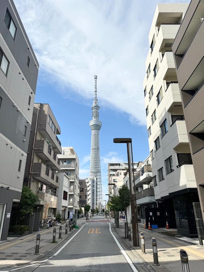 Skytree View Kinshicho - Self Check-In Only Lägenhet Tokyo prefektur Exteriör bild