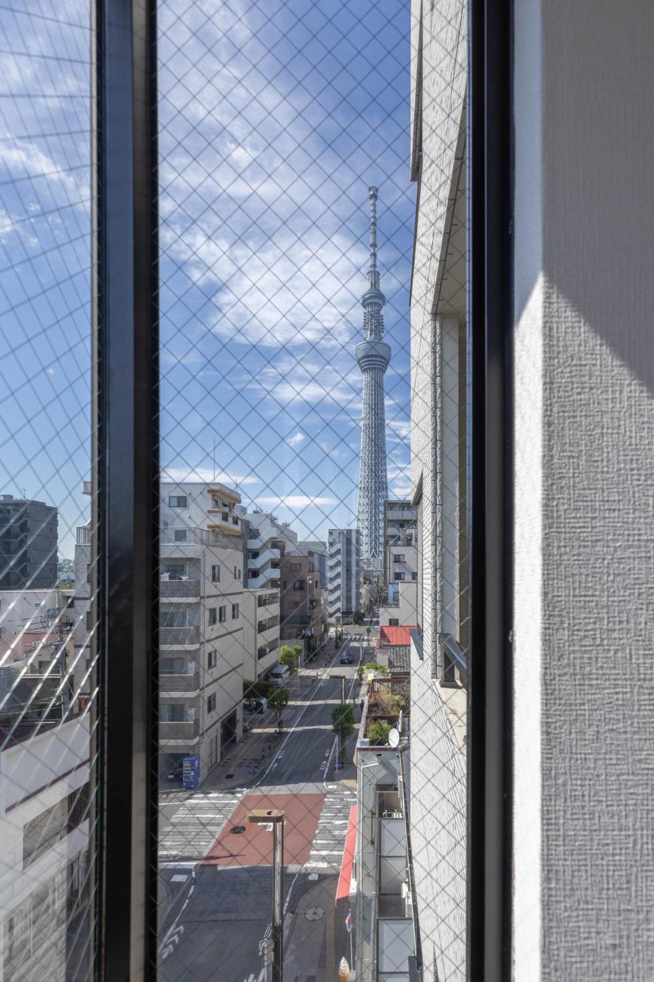 Skytree View Kinshicho - Self Check-In Only Lägenhet Tokyo prefektur Exteriör bild
